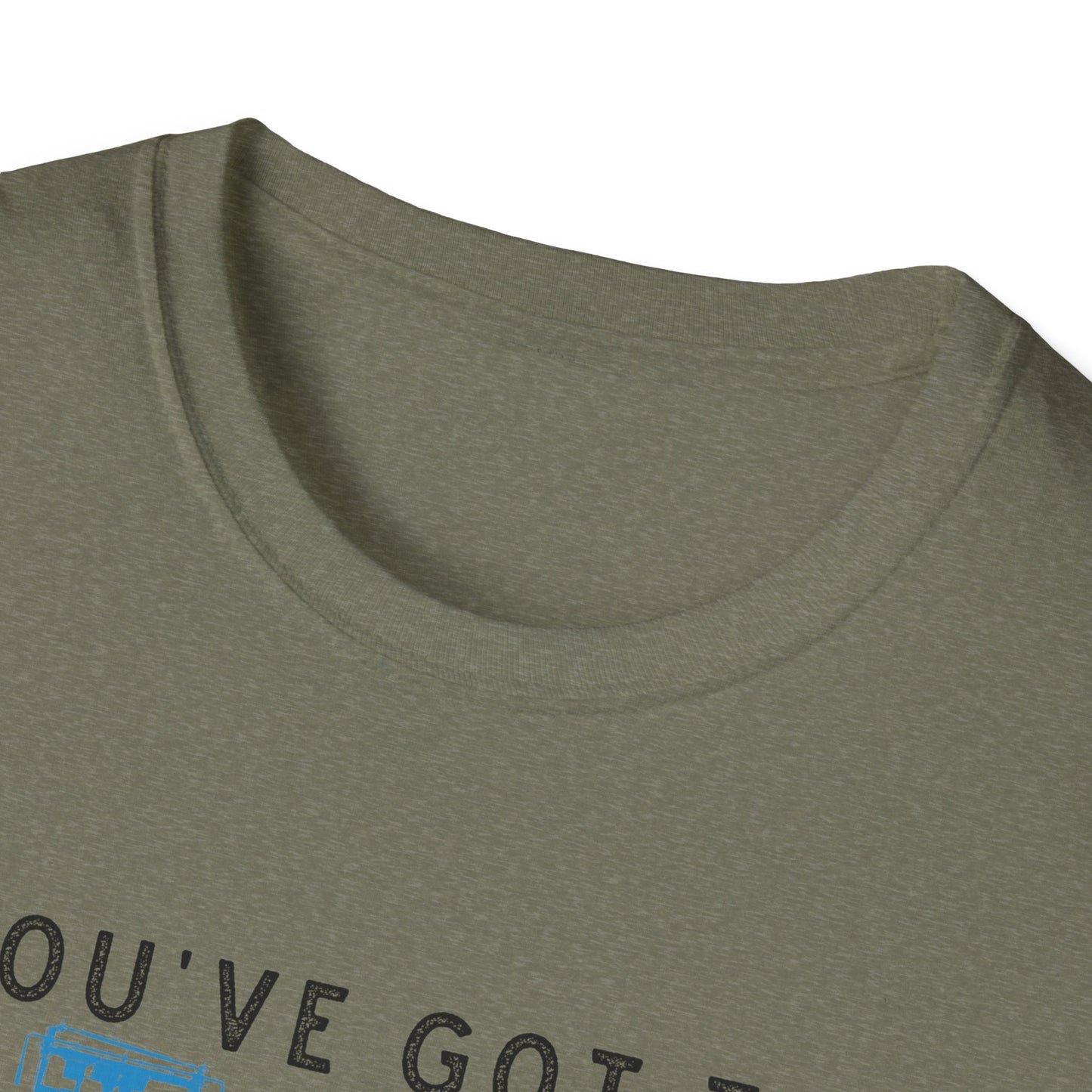 Cow Theme Unisex Softstyle T-Shirt - "You've Got To Know When To..."