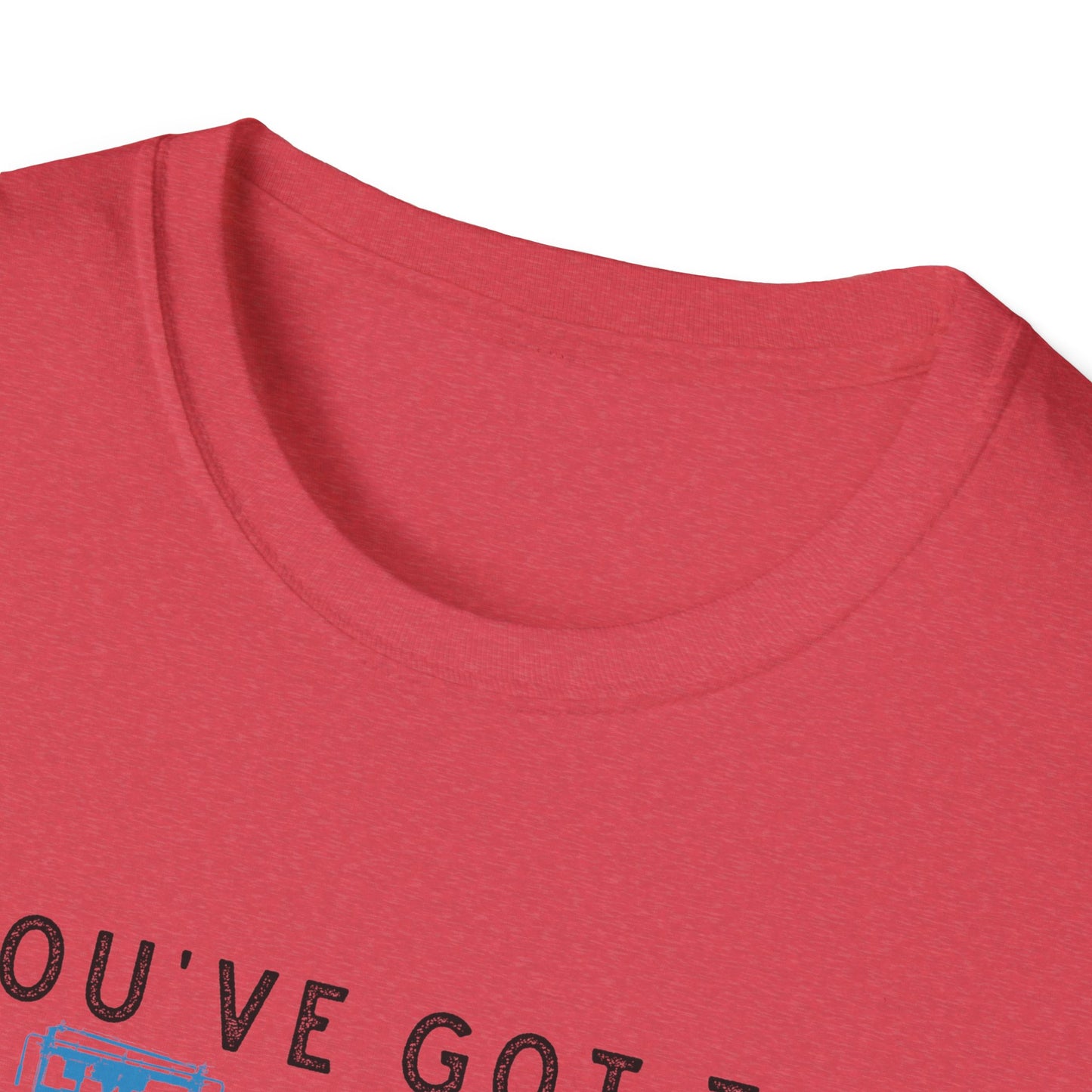 Cow Theme Unisex Softstyle T-Shirt - "You've Got To Know When To..."