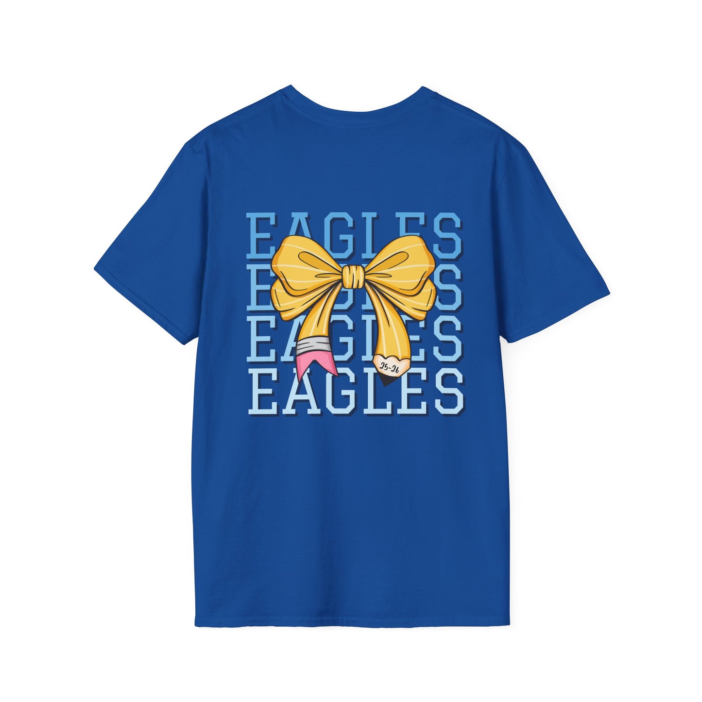 Personalized School Graphic Tee for Teacher Spirit T-Shirt for Game Day Mascot Tee Cheerleader Apparel For Sports Fan Gift