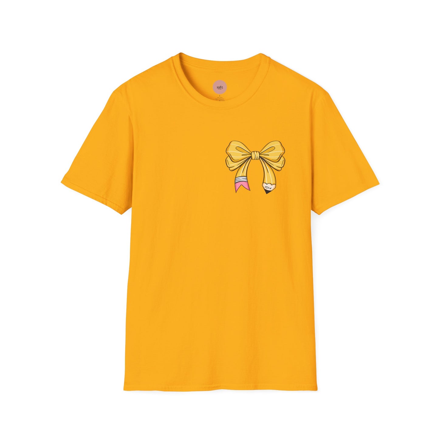 Personalized School Graphic Tee for Teacher Spirit T-Shirt for Game Day Mascot Tee Cheerleader Apparel For Sports Fan Gift