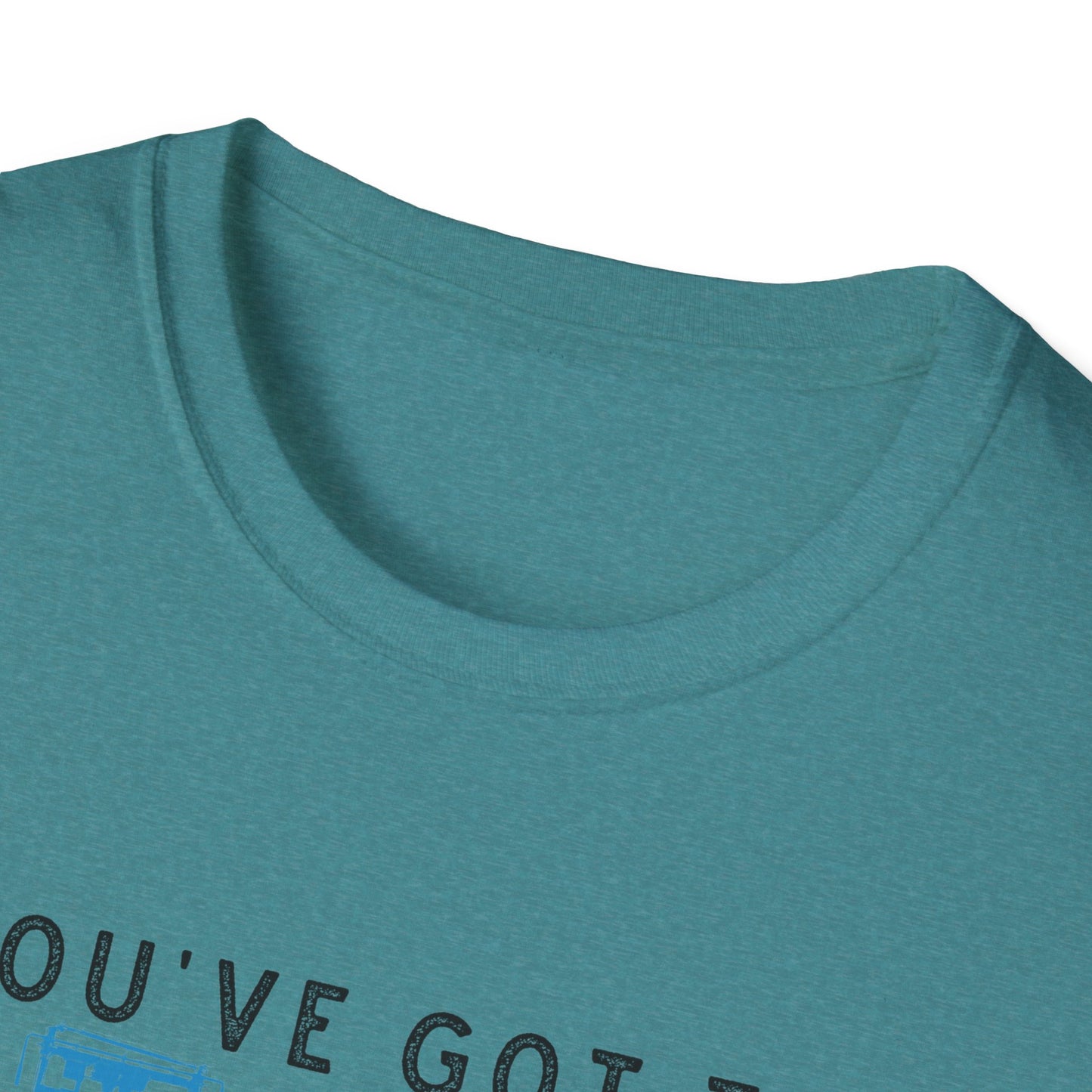 Cow Theme Unisex Softstyle T-Shirt - "You've Got To Know When To..."