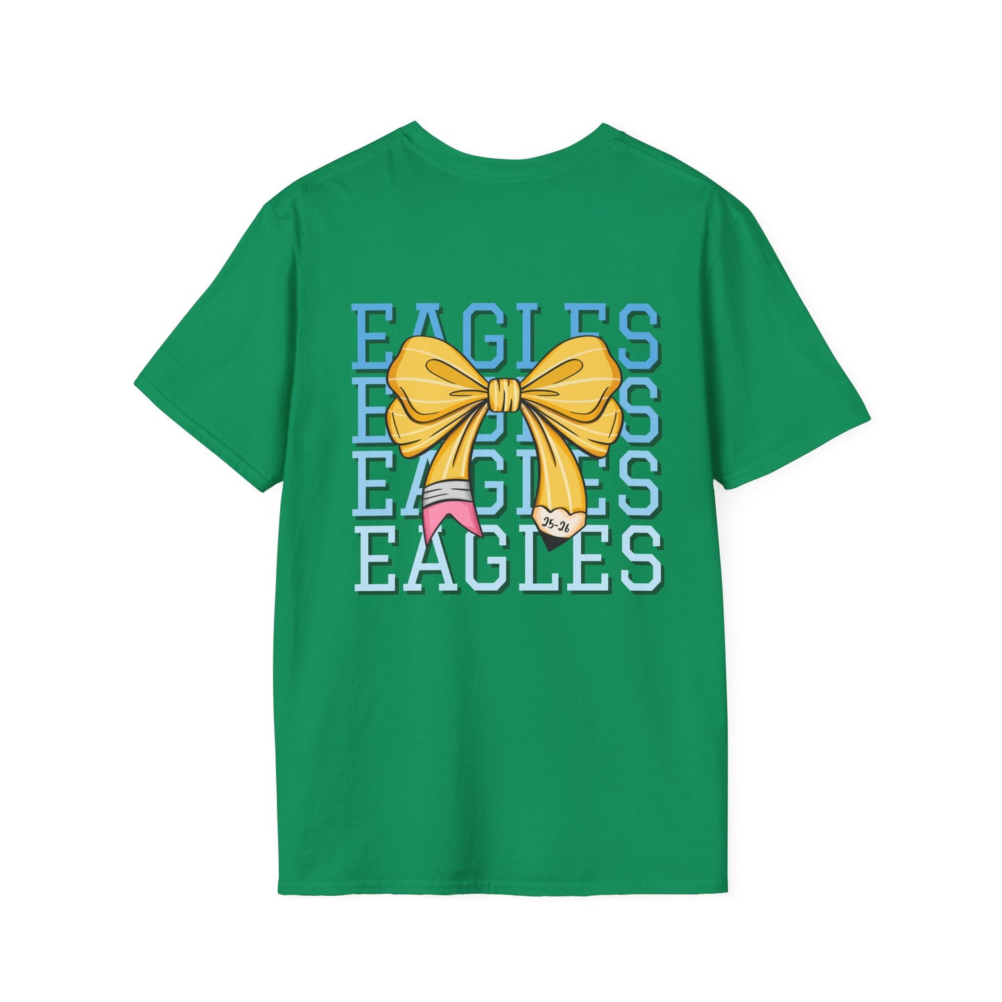 Personalized School Graphic Tee for Teacher Spirit T-Shirt for Game Day Mascot Tee Cheerleader Apparel For Sports Fan Gift
