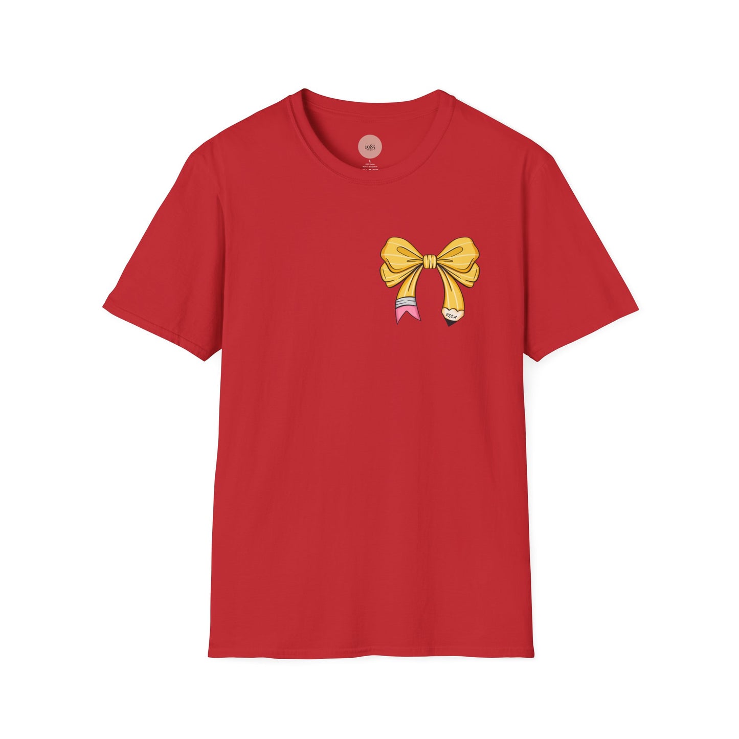 Personalized School Graphic Tee for Teacher Spirit T-Shirt for Game Day Mascot Tee Cheerleader Apparel For Sports Fan Gift