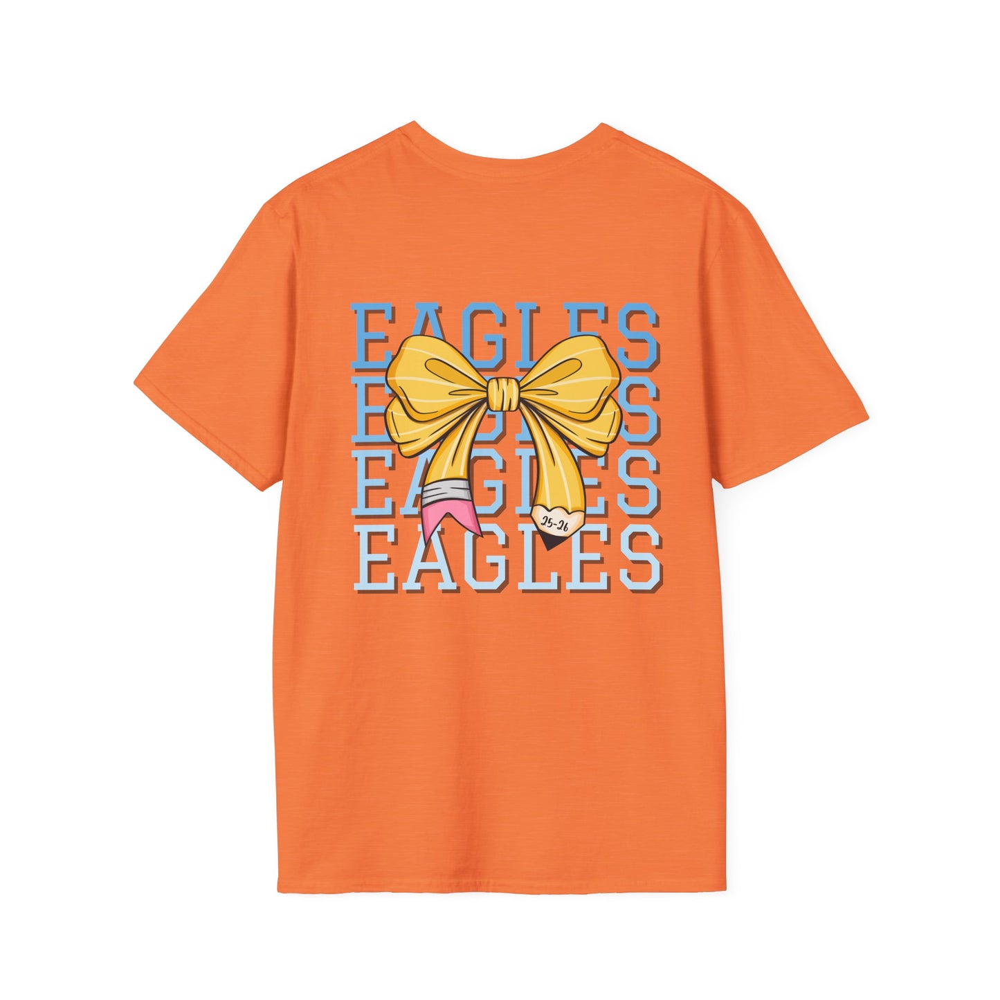 Personalized School Graphic Tee for Teacher Spirit T-Shirt for Game Day Mascot Tee Cheerleader Apparel For Sports Fan Gift