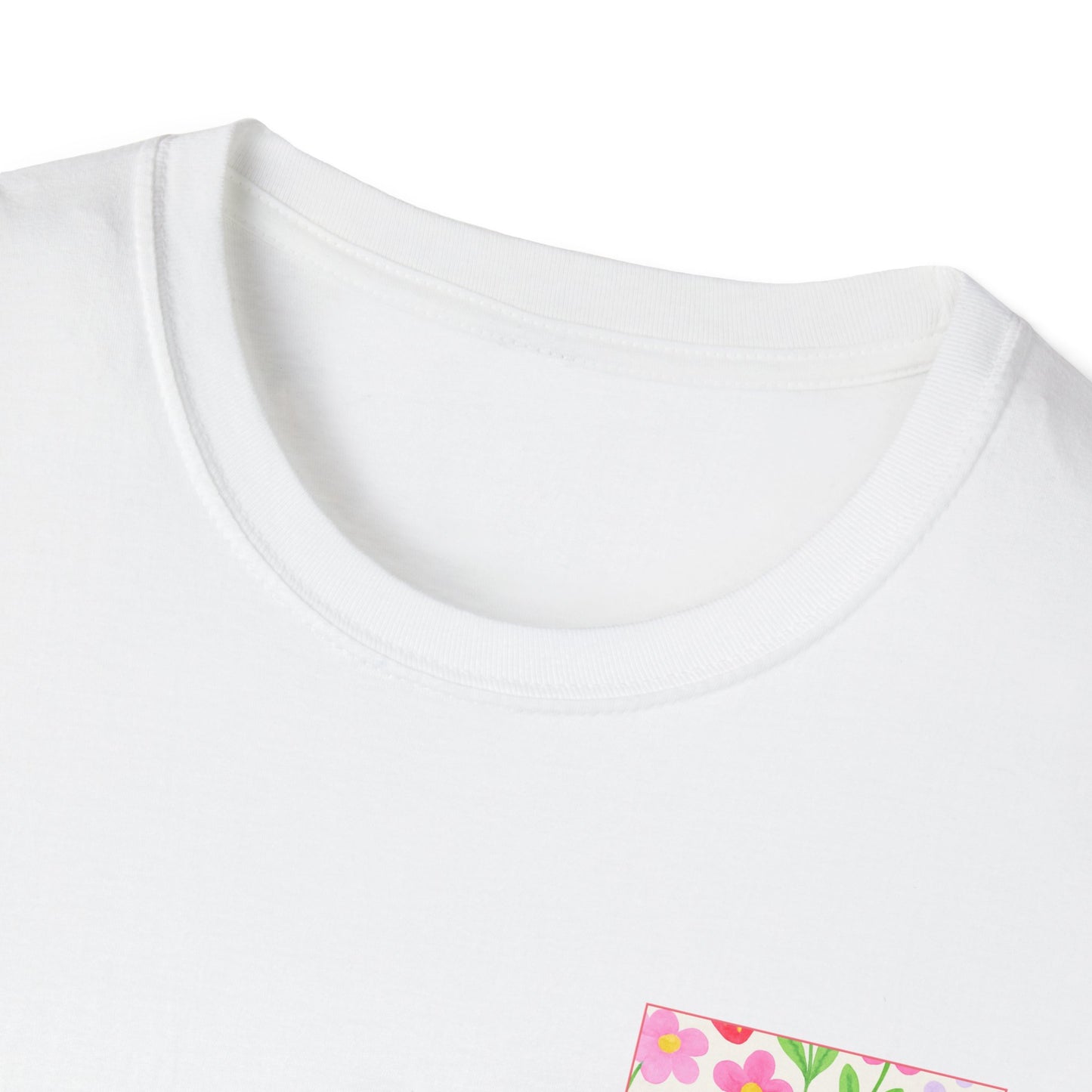 Rooted in Love, Blooming in his light, Grown in his grace Floral Unisex T-Shirt – Comfort, Style, and Positive Vibes