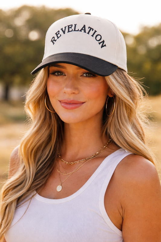 REVELATION Cap, Two-Tone Trucker Hat- PRE-ORDER-