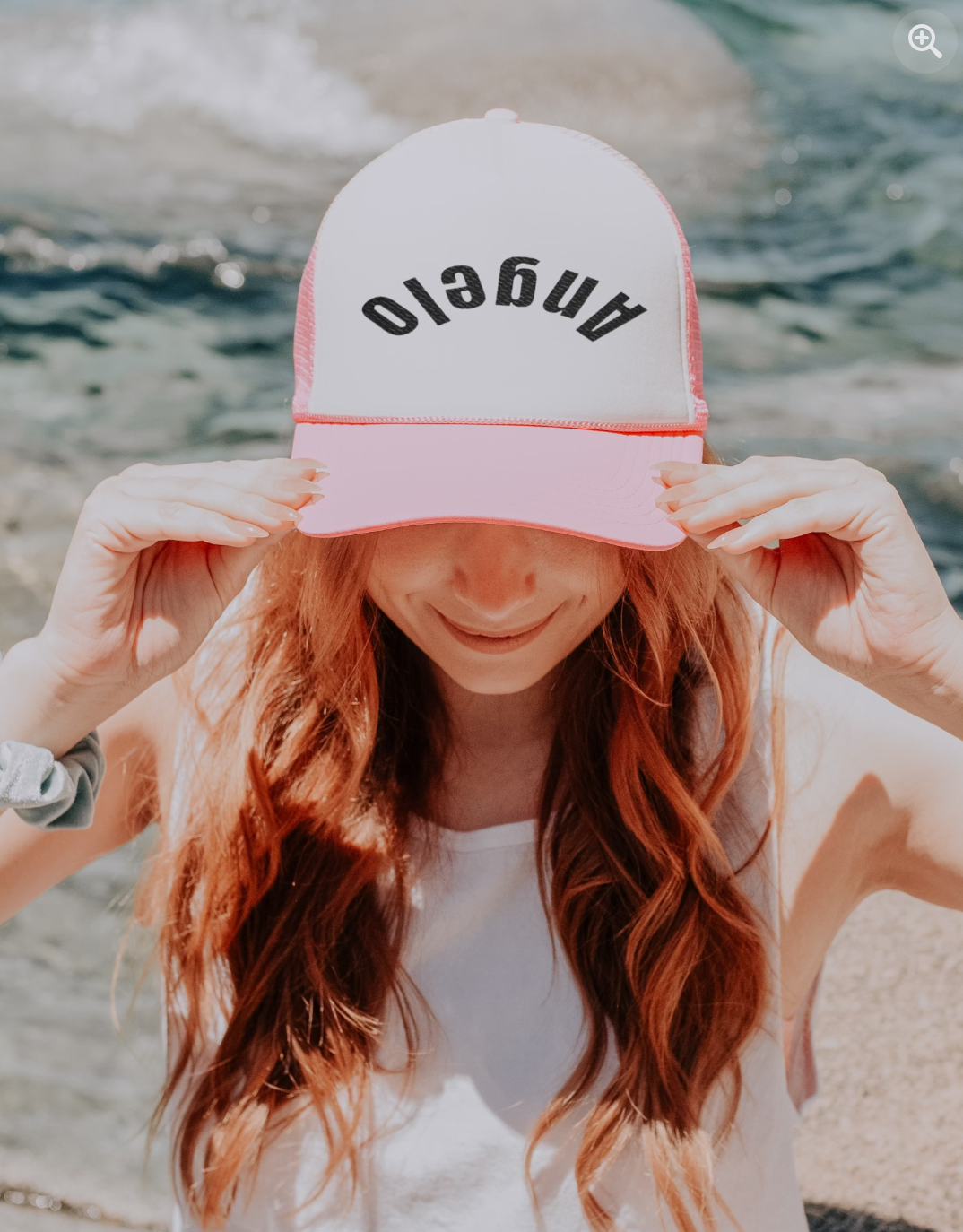 Trucker Hat - San Angelo Design Embroidered Foam Hat