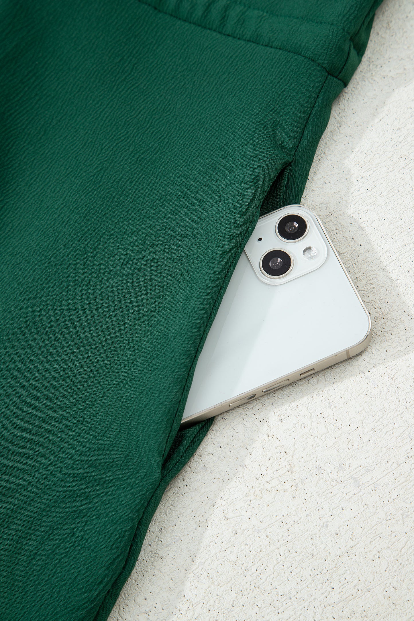 Blackish Green Solid Long Sleeve Button V Neck Tiered Maxi Dress